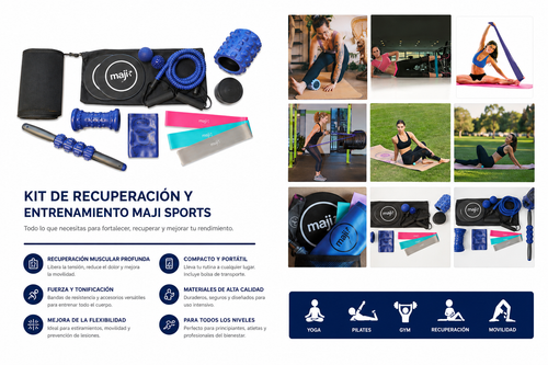 Kit Premium de Recuperación Muscular y Entrenamiento Funcional 10 en 1